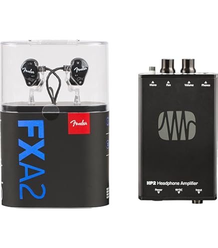 Amazon.com: Fender FXA5 Pro In-Ear Monitors - Silver : Musical